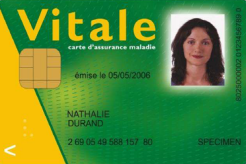 프랑스의 전자건강보험증(Vitale card)