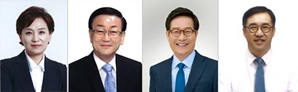 (왼쪽부터)김현미ㆍ윤일규ㆍ신동근ㆍ맹성규 의원