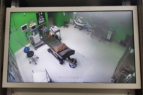 안성병원 통제실 CCTV 녹화장치