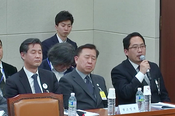 (왼쪽부터)권준수 대한신경정신의학회 이사장, 신호철 강북삼성병원장, 최대집 의사협회장