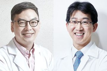대전성모병원 이비인후과 김동기 교수(좌), 김청수 교수(우)