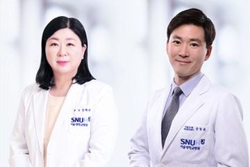 서울대병원 약물안전센터 강혜련 교수(좌), 강동윤 교수(우)