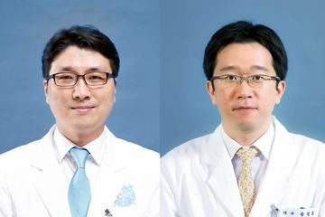 분당서울대병원 감염내과 김의석 교수(좌), 송경호 교수(우)