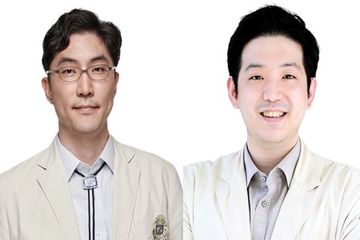 서울성모병원 혈액내과 조병식 교수(좌), 곽대훈 임상강사(우)